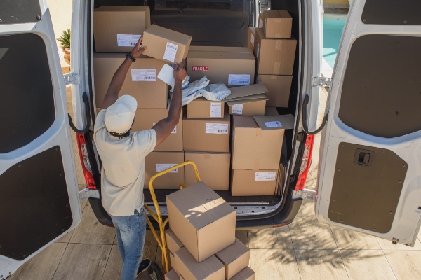 ecommerce warehouse product handling 